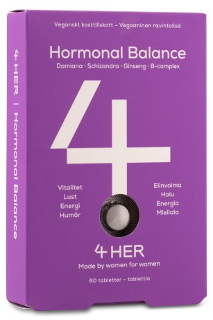 Pienoiskuva 4 HER Hormonal Balance, 60 tablettia
