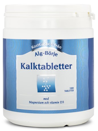Pienoiskuva Alg-Brje Kalkkitabletit , 1000 tabl