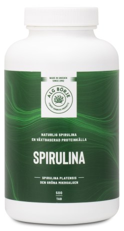 Pienoiskuva Alg-Brje Spirulina Eko, 500 tablettia