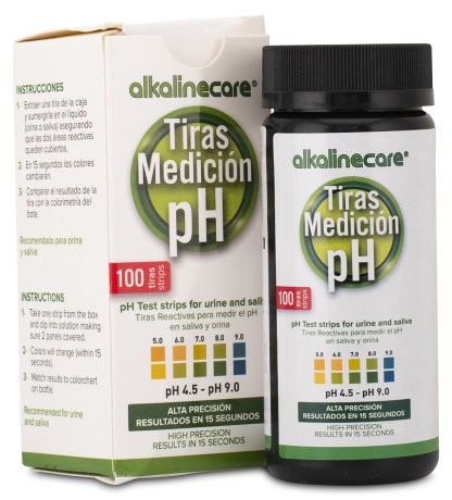Pienoiskuva AlkalineCare pH Test Stripes, 100 kpl