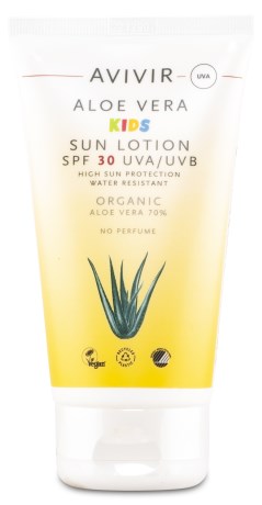 Pienoiskuva Avivir Aloe Vera Kids Sun Safe 30, 150 ml