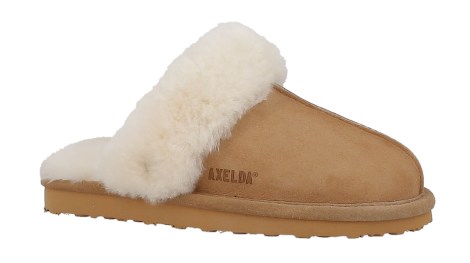 Pienoiskuva Axelda Nancy Klassiset Tossut Naisille, 38, Kastanja/Valkoinen