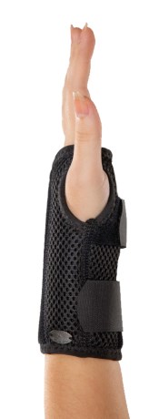 Pienoiskuva Back on Track Carpus 1 Rannetuki kiskoilla, Oikea, S/M, Musta