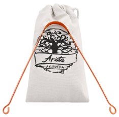 Bambaw Ayurvedic Tongue Scraper in Copper