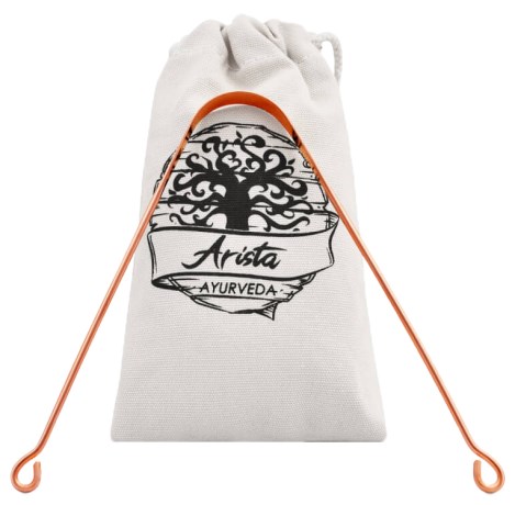 Pienoiskuva Bambaw Ayurvedic Tongue Scraper in Copper, 1 kpl