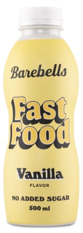 Pienoiskuva Barebells Fast Food -juomasta, Vanilja, 500 ml