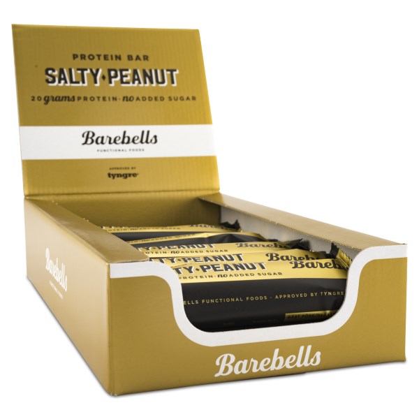 Barebells Protein Bar, Salty Peanut, 12 kpl pakkaus