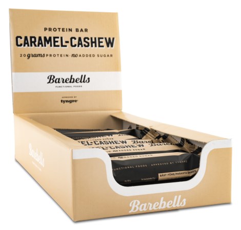 Pienoiskuva Barebells Protein Bar, Caramel & Cashew, 12 kpl