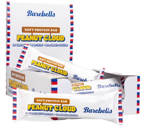 Pienoiskuva Barebells Soft Protein Bar, Peanut Cloud, 12 kpl