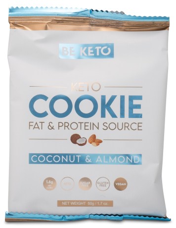 Pienoiskuva BeKeto KETO Cookie, Cocunut & Almond, 50 g