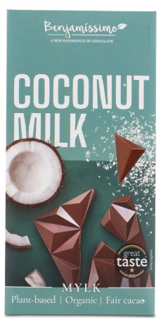 Pienoiskuva Benjamissimo Mylk-suklaa, Kookosp�hkin�, 60 g