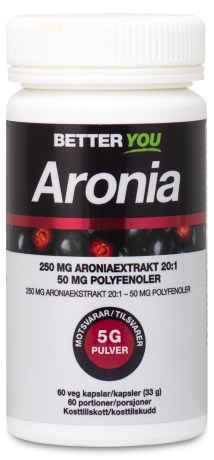 Pienoiskuva Better You Aronia, 60 kapselia