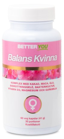 Pienoiskuva Better You Naisen Balanssi Lis�ravinne Vaihdevuosiin, 60 kapselia