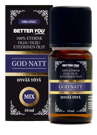 Pienoiskuva Better You Eteerinen Hyv�n Y�n Mix �ljy, EKO, 10 ml