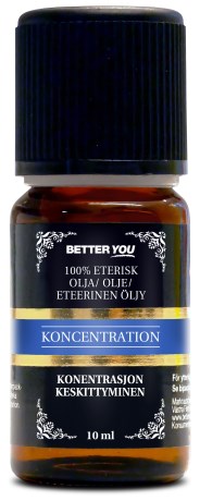 Pienoiskuva Better You Eteerinen ljy Tiiviste Keskittymisen, 10 ml