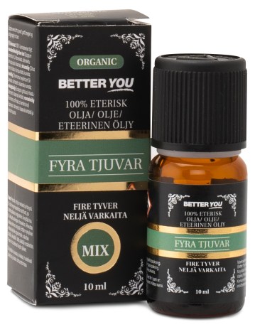 Pienoiskuva Better You Eteerinen Nelj� Varasta Luomu, 10 ml