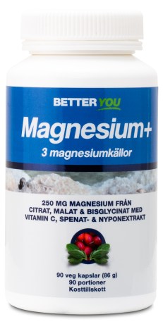 Pienoiskuva Better You Magnesium Plus, 90 kapselia