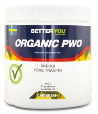Pienoiskuva Better You Pre Work Out PWO, Luomu , Karibia, 300 g