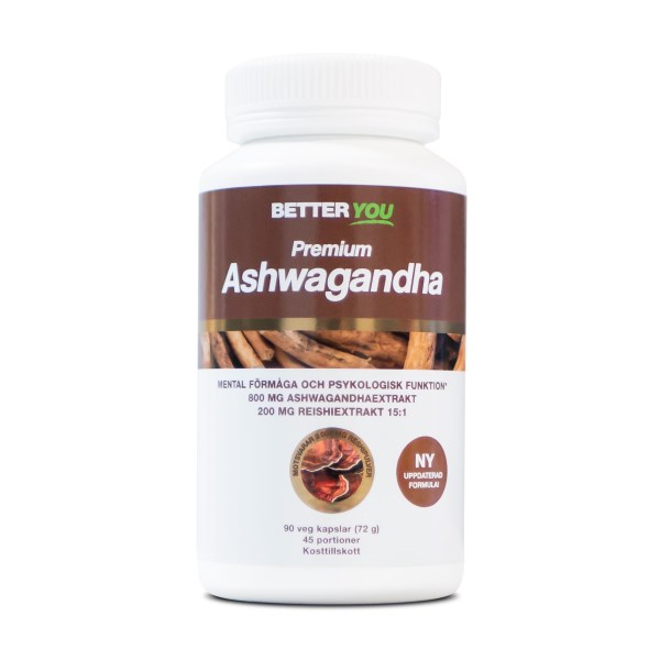 Better You Premium Ashwagandha, 90 kapselia