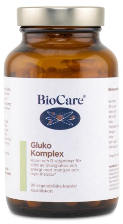 Pienoiskuva BioCare Gluko Komplex, 90 kapselia