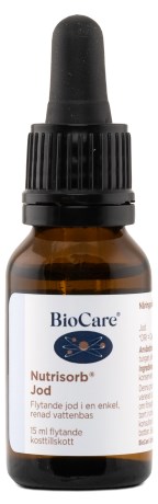 Pienoiskuva BioCare Nutrisorb Jodi, 15 ml