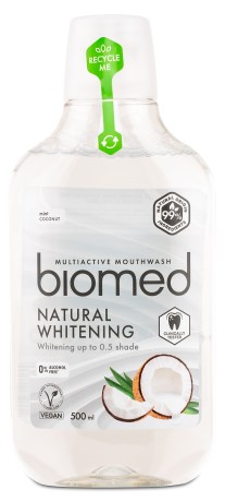 Pienoiskuva Biomed Suuvesi , Luonnollinen Valkaisu, 500 ml