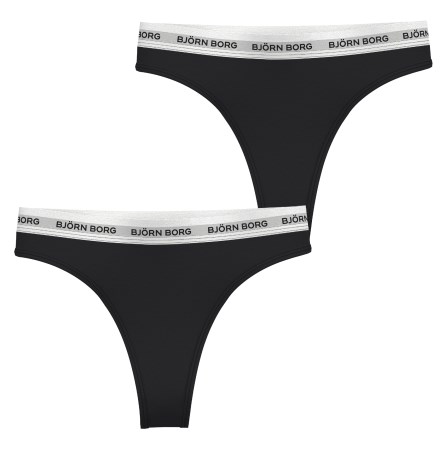 Pienoiskuva Bjrn Borg Core Logo Thong 2 pack, XS, Monivri