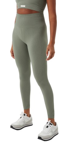 Pienoiskuva Bj�rn Borg Studio Seamless Rib Tights, M, Vetiver