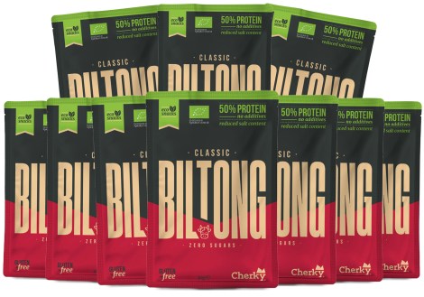 Pienoiskuva Cherky Foods Biltong Cuts Eco, Classic, 10-pack