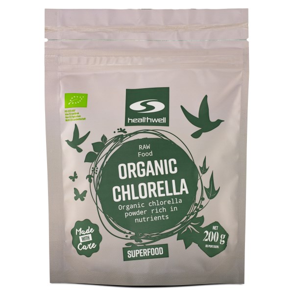 Healthwell Chlorella Luomu, 200 g