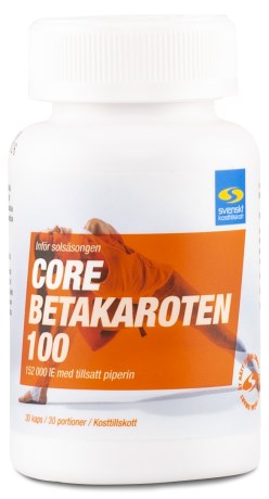 Pienoiskuva Core Betakaroteeni 100, 30 kapselia
