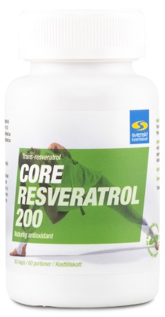 Pienoiskuva Core Resveratrol 200, 60 kapselia