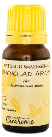 Pienoiskuva Crearome Suklaa-aromi Luomu, 10 ml