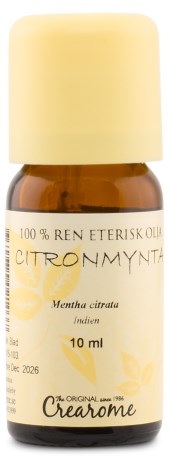 Pienoiskuva Crearome Sitruunamintun Eteerinen �ljy , 10 ml