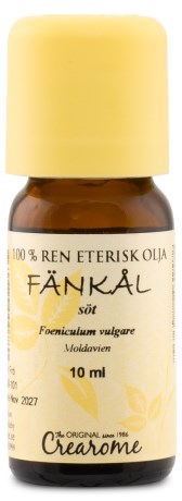 Pienoiskuva Crearome Eteerinen Makea Fenkoli�ljy, 10 ml