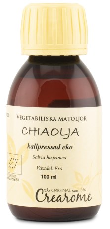 Pienoiskuva Chia�ljy kylm�puristettu Eko, 100 ml
