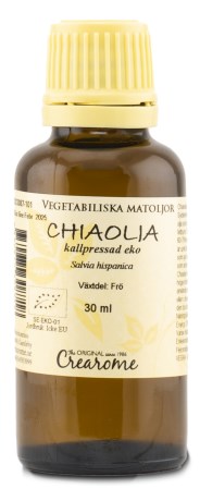 Pienoiskuva Chia�ljy kylm�puristettu Eko, 30 ml