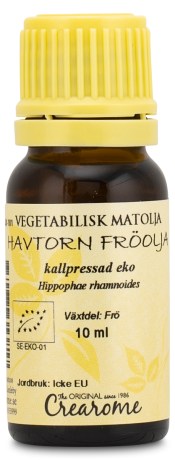 Pienoiskuva Crearome Kylmpuristettu Tyrninsiemenljy, 10 ml