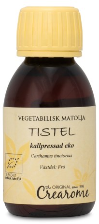 Pienoiskuva Crearome Kallpressad Tistelolja EKO, 100 ml