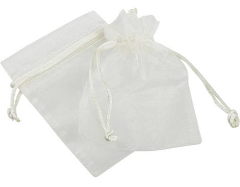 Pienoiskuva Crearome Organzapussukka 90x120mm, 1 kpl, Kerma