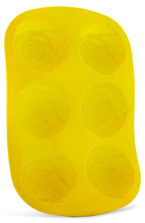 Pienoiskuva Crearome Silikoninen Saippuamuotti, 1 kpl, Ruusu