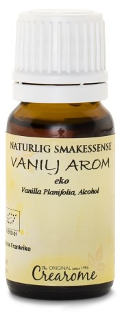 Pienoiskuva Crearome Vanilja-aromi Luomu, 10 ml