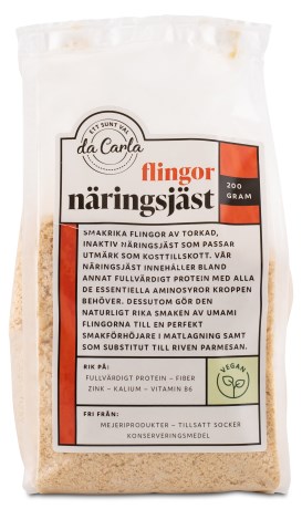 Pienoiskuva da Carla Ravintohiiva Hiutaleet , 200 g