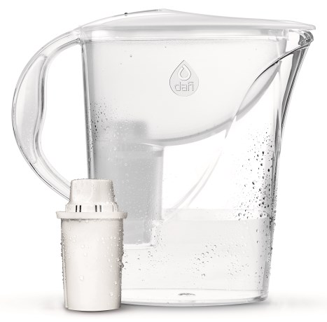 Pienoiskuva Dafi Kannu Atria Classic - Vesikannu Puhdistussuodattimella, 2,4 L, Valkoinen