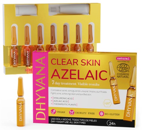 Pienoiskuva Dhyvana Clear Skin Azelaic, 7 x 2 ml