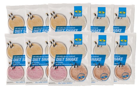 Pienoiskuva Diet Shake Annospussit, Mansikka, 10-pack