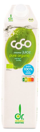 Pienoiskuva Dr. Antonio Martins Coco Kookosvesi Eko, 1 l