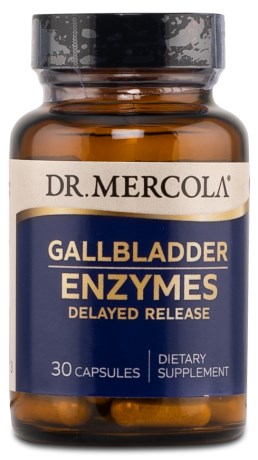 Pienoiskuva Dr Mercola Gallbladder Enzymes, 30 kapselia