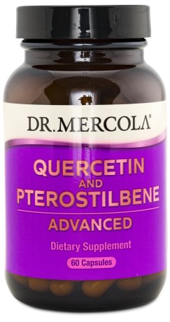 Pienoiskuva Dr Mercola Quercetin & Pterostilbeeni, 60 kapselia