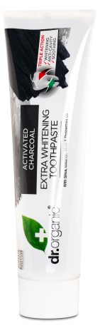 Pienoiskuva Dr Organic Aktiivihiili Hammastahna, 100 ml